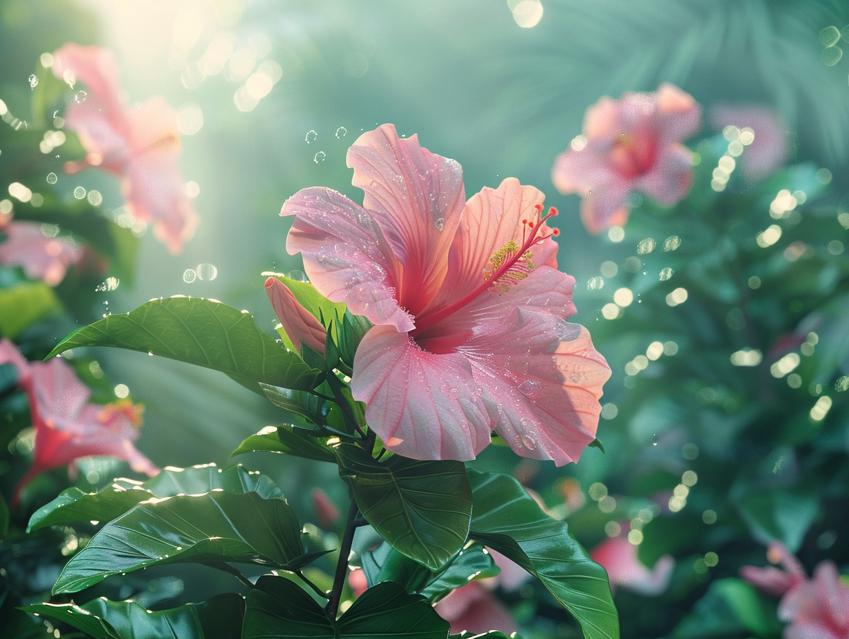 hibiscus croissance